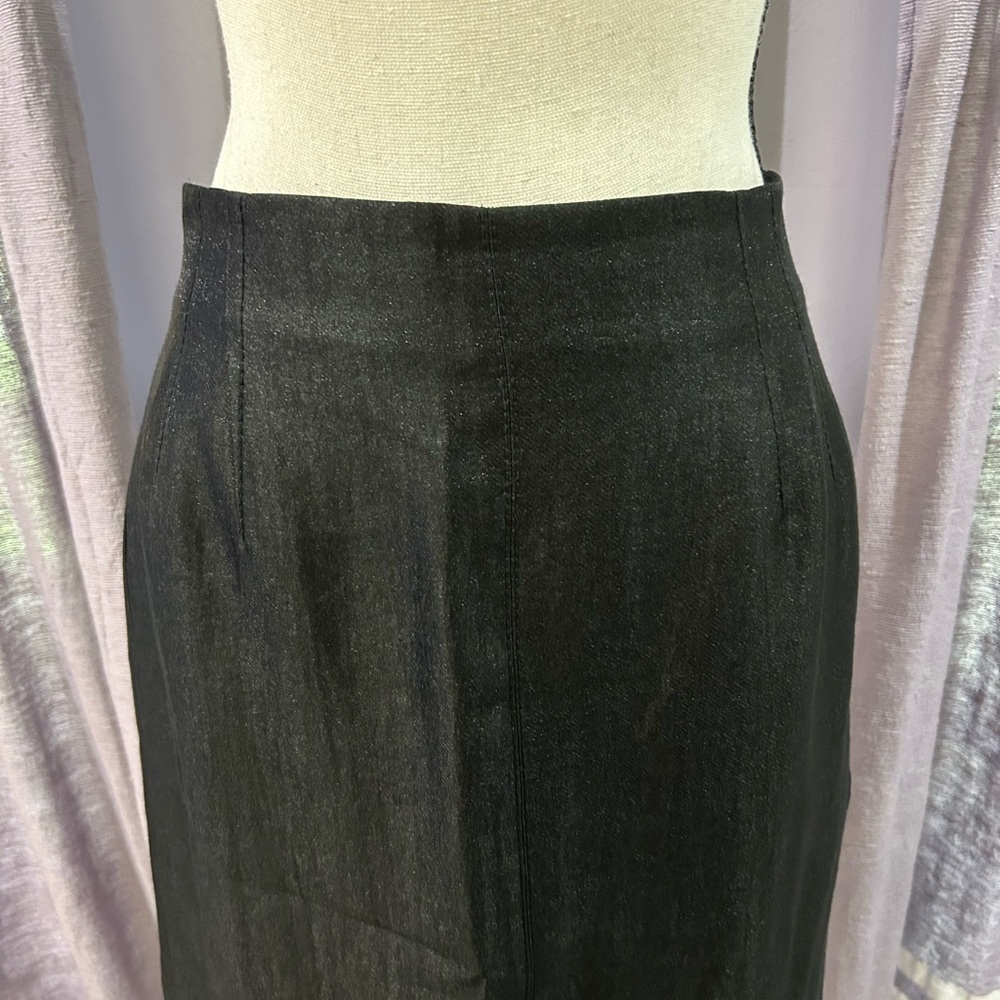 Ann Taylor Metallic Midi Skirt - Picture 3 of 7